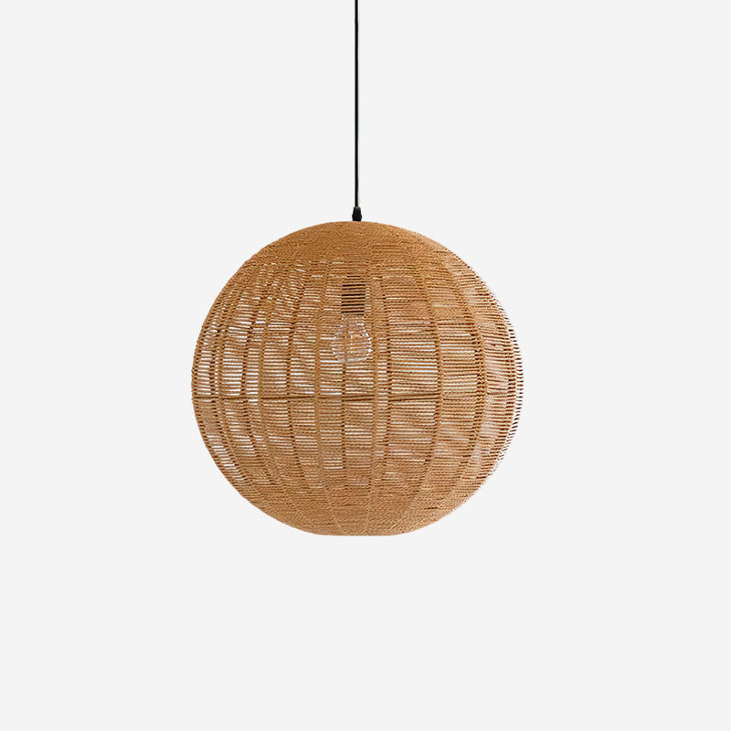 Sola Suspension Minimaliste Rattan - Neutralighting