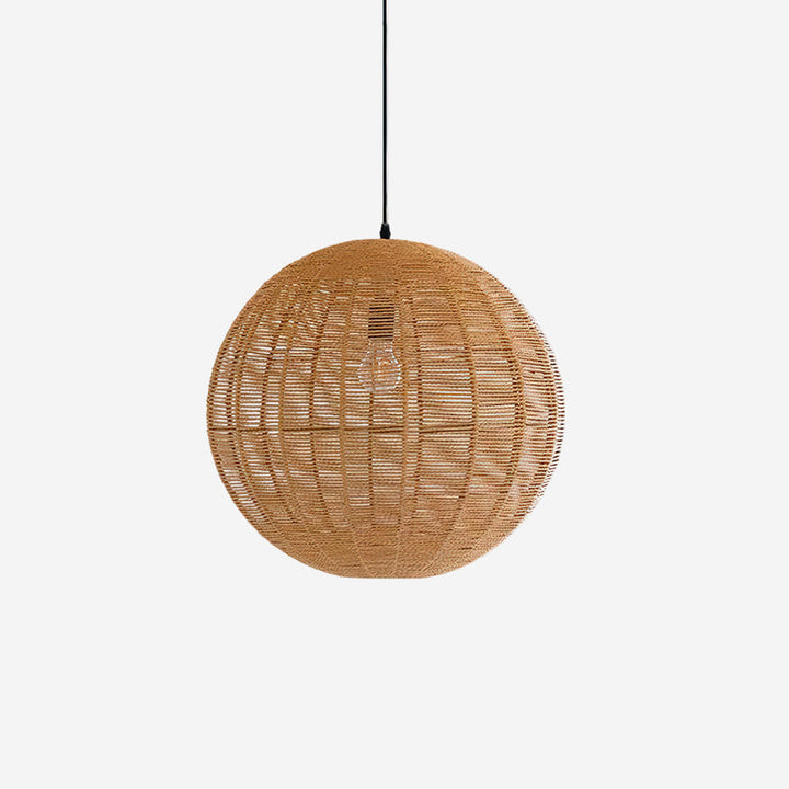 Sola Suspension Minimaliste Rattan - Neutralighting