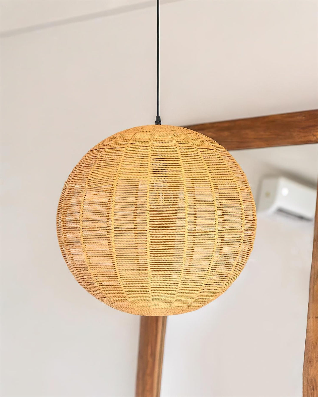 Sola Suspension Minimaliste Rattan - Neutralighting