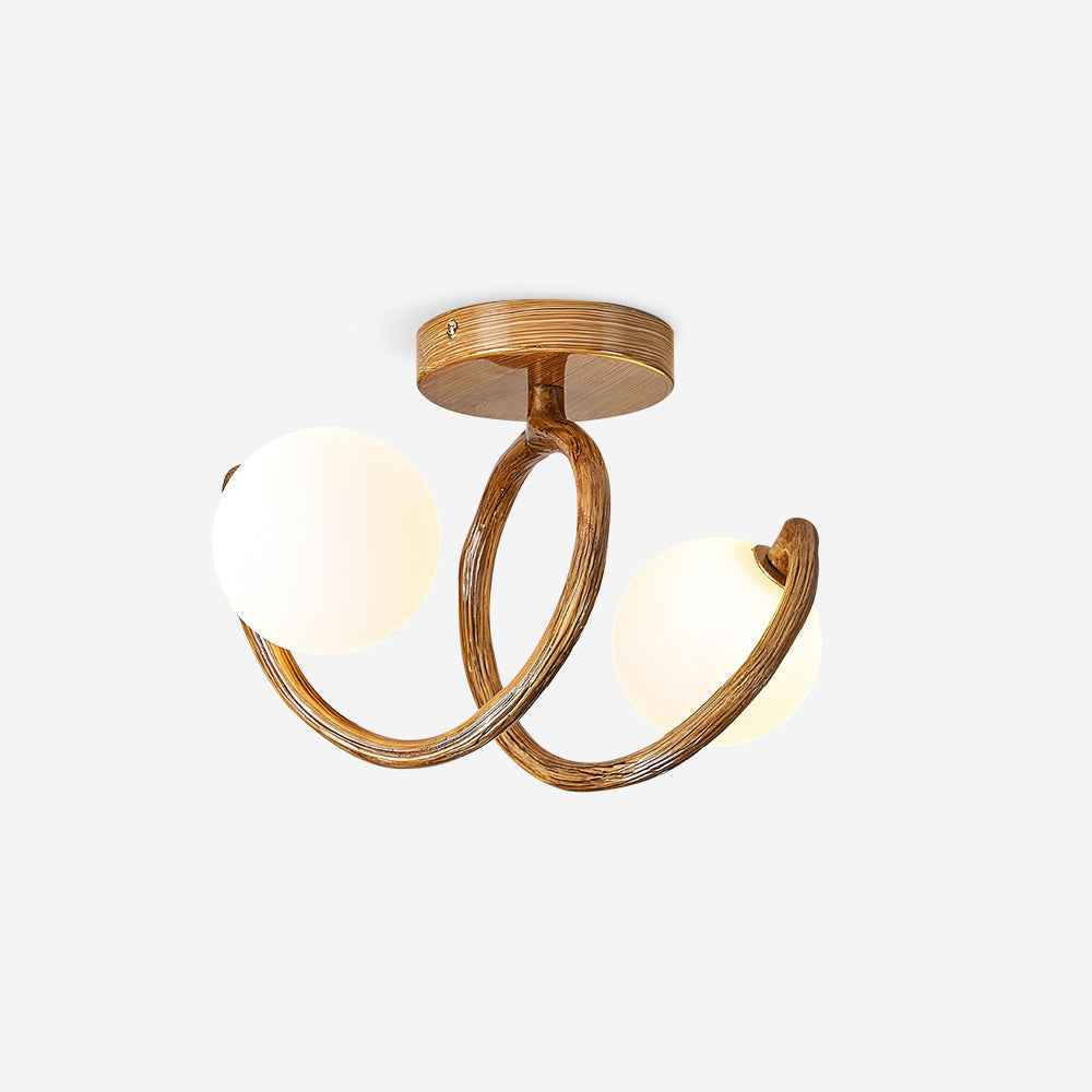 Plafonnier Liora en Verre – Éclairage Plafonnier Moderne