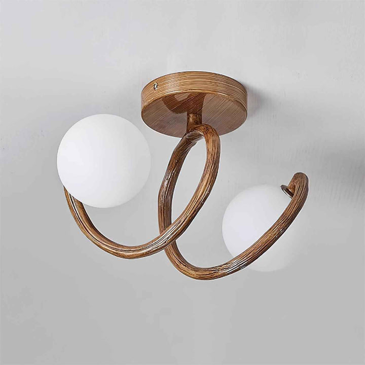 Plafonnier Liora en Verre – Éclairage Plafonnier Moderne