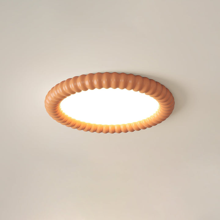 Ulire Lampe de Plafond en Résine Ondulée Art Nordique - Neutralighting