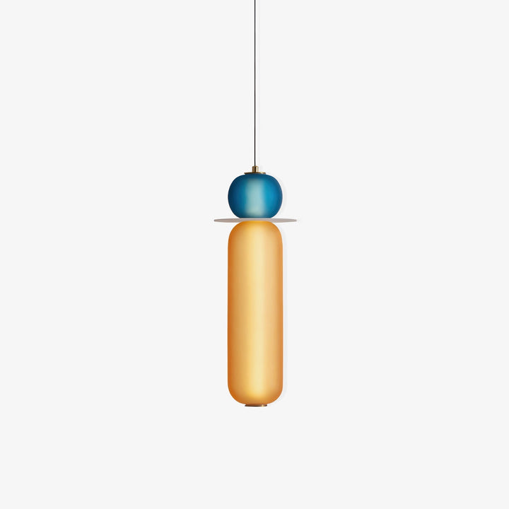 Lustra Suspension en Verre Coloré Moderne - Neutralighting