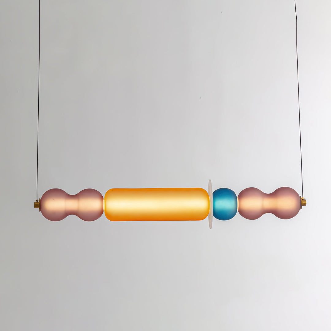 Lustra Suspension en Verre Coloré Moderne - Neutralighting
