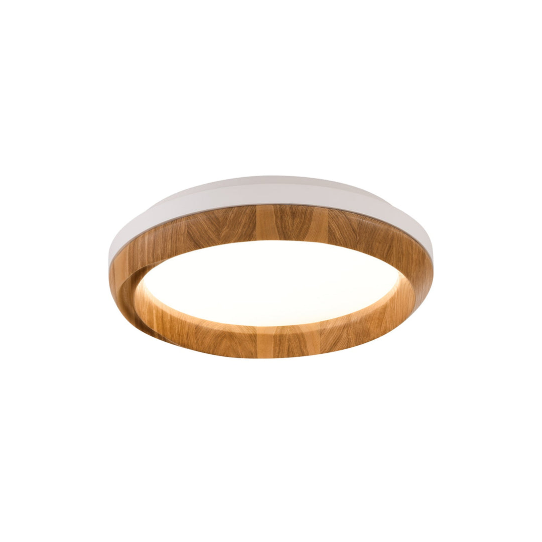 Aurdoreth Plafonnier Moderne Minimaliste Bois Ondulé - Neutralighting