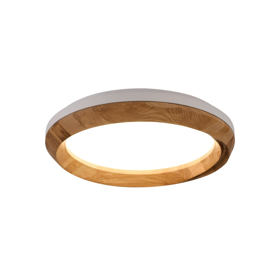 Aurdoreth Plafonnier Moderne Minimaliste Bois Ondulé - Neutralighting