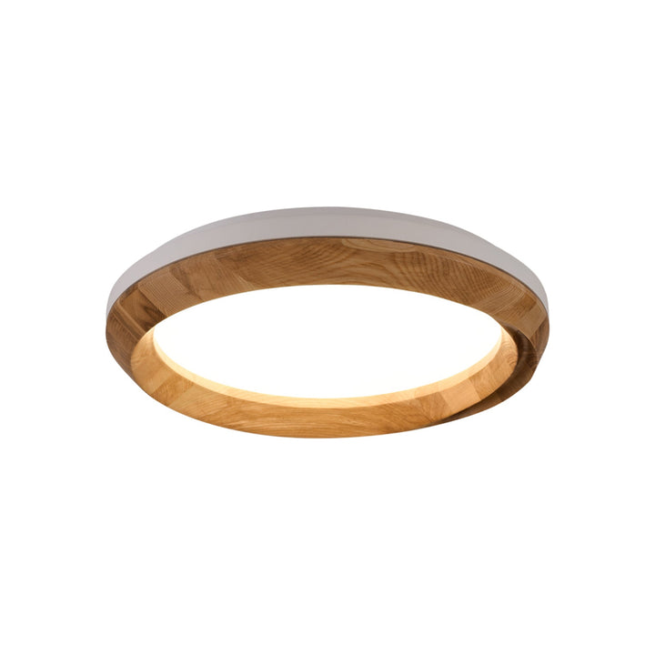 Aurdoreth Plafonnier Moderne Minimaliste Bois Ondulé - Neutralighting
