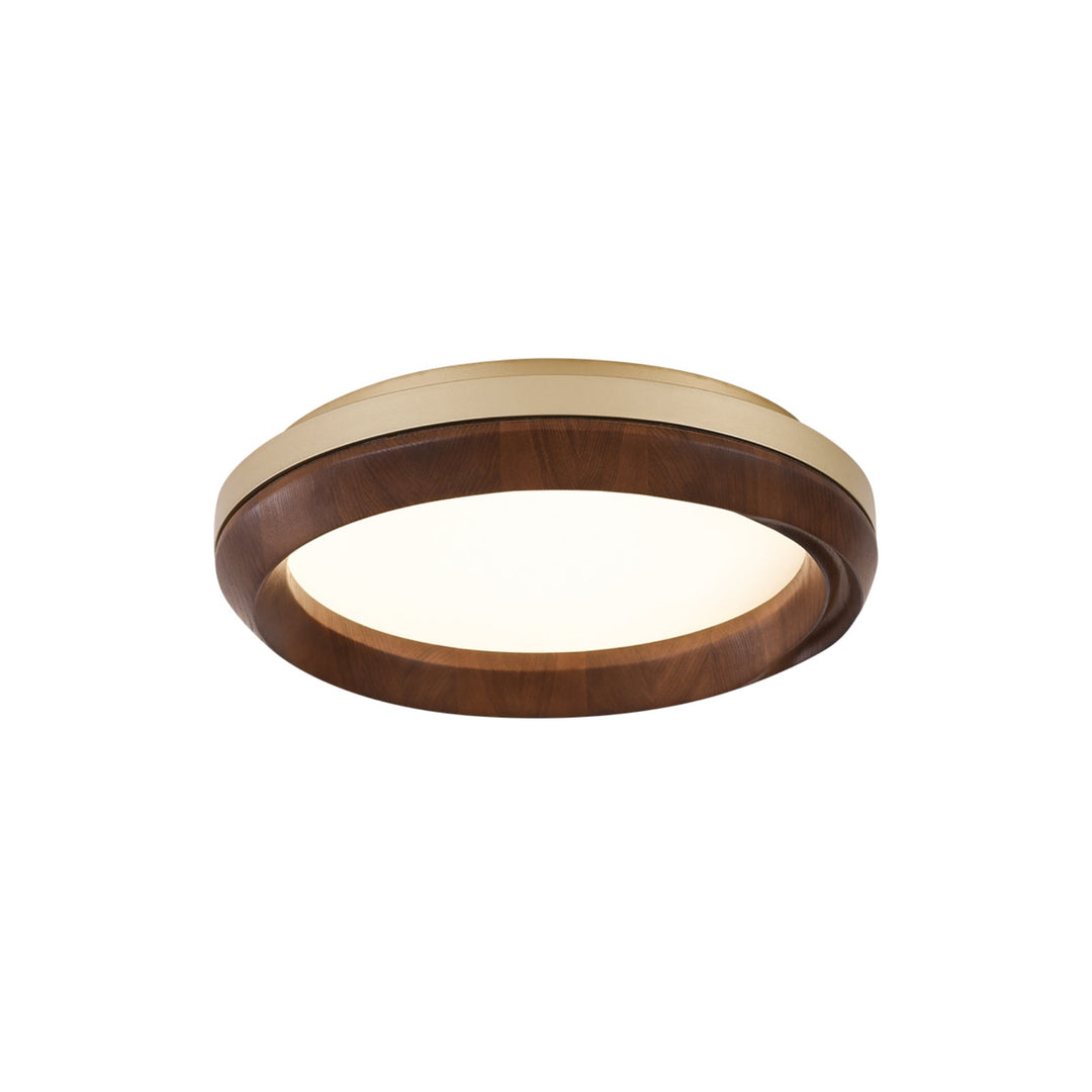 Aurdoreth Plafonnier Moderne Minimaliste Bois Ondulé - Neutralighting