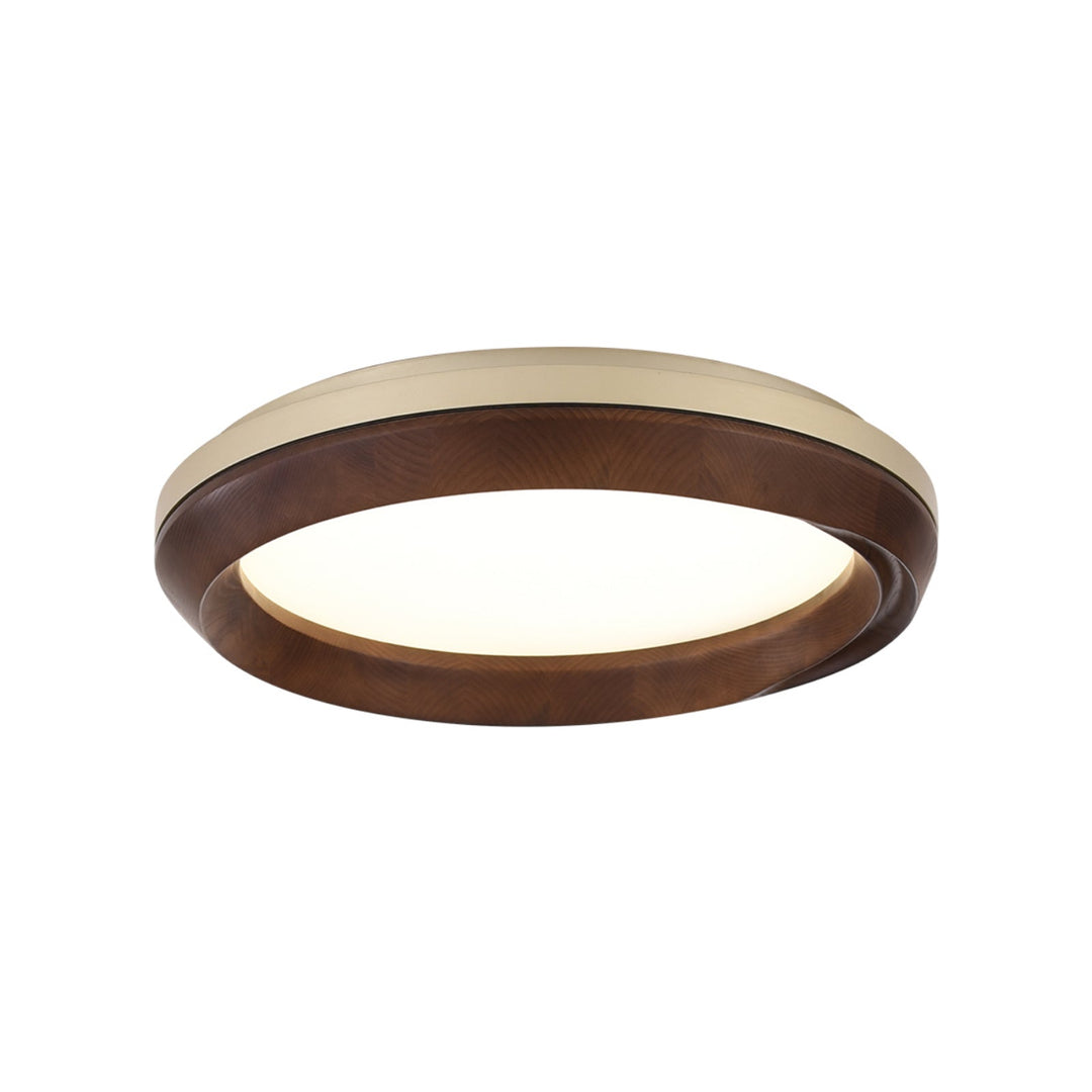 Aurdoreth Plafonnier Moderne Minimaliste Bois Ondulé - Neutralighting