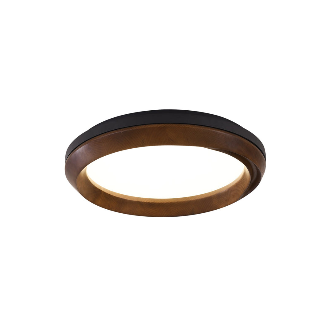 Aurdoreth Plafonnier Moderne Minimaliste Bois Ondulé - Neutralighting