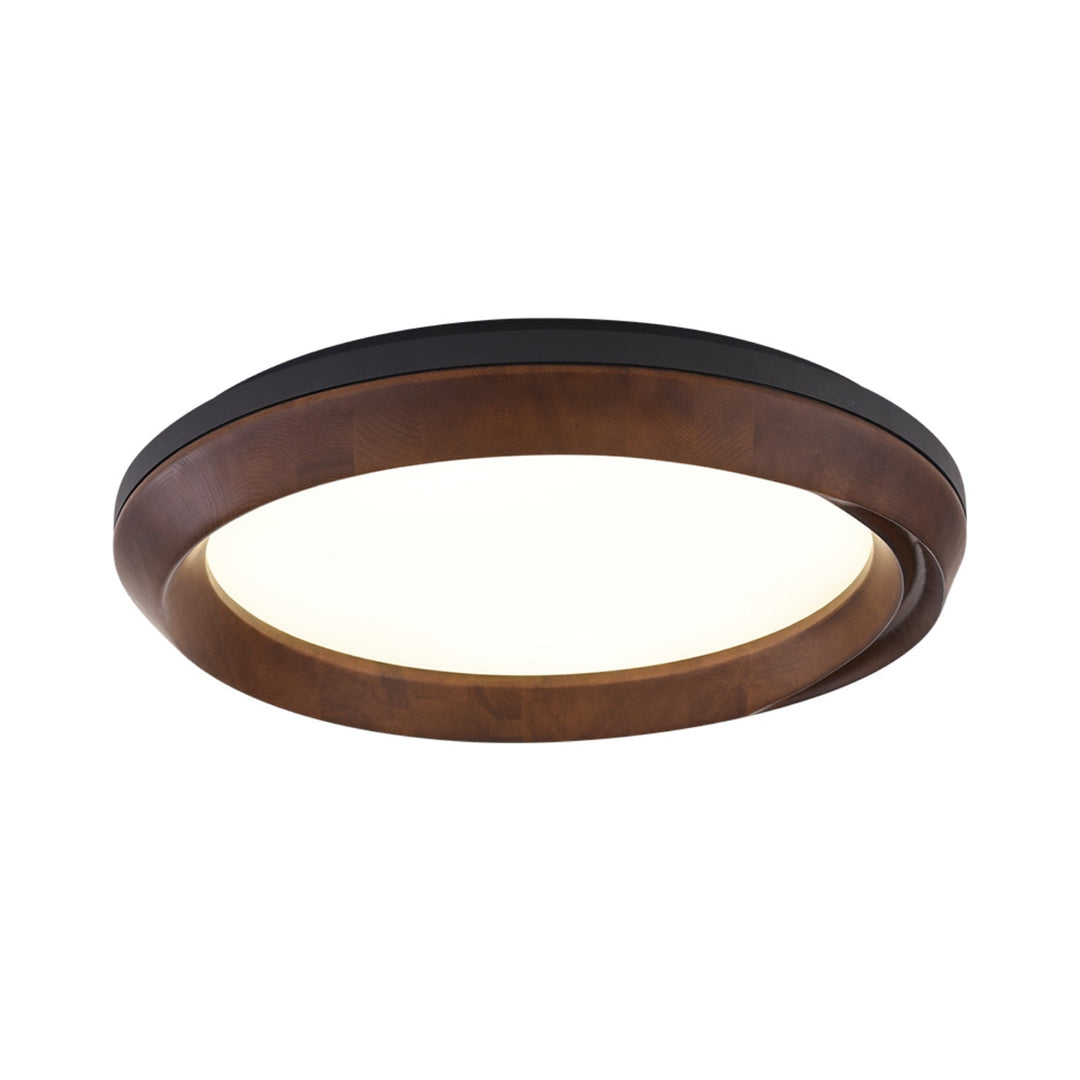 Aurdoreth Plafonnier Moderne Minimaliste Bois Ondulé - Neutralighting
