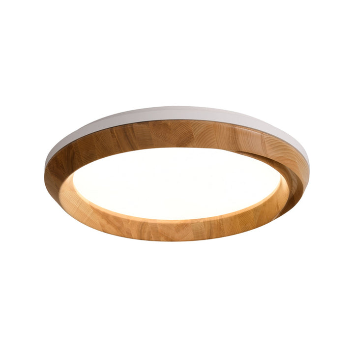 Aurdoreth Plafonnier Moderne Minimaliste Bois Ondulé - Neutralighting