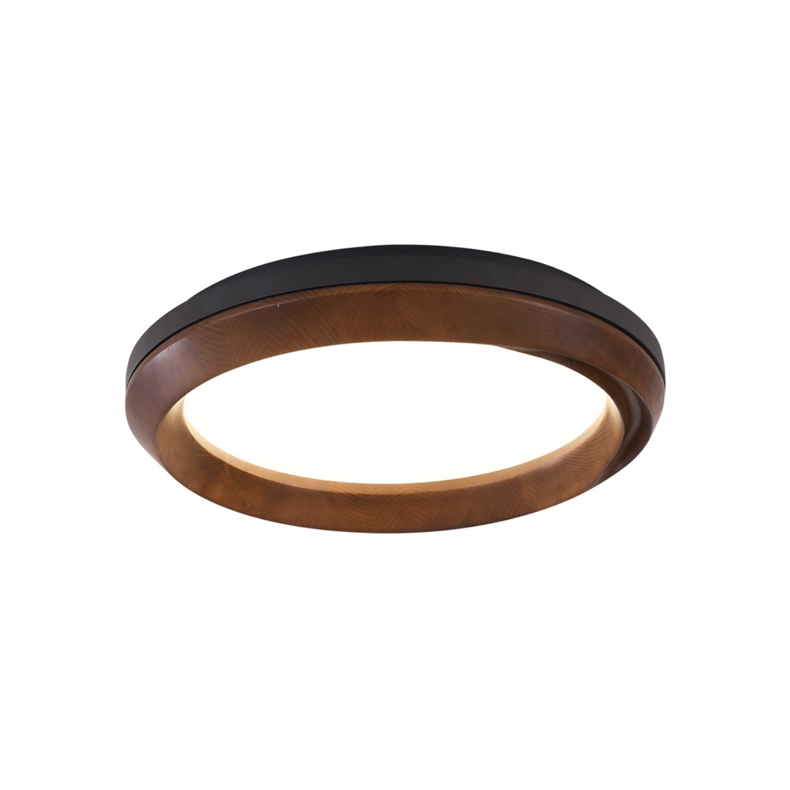 Aurdoreth Plafonnier Moderne Minimaliste Bois Ondulé - Neutralighting