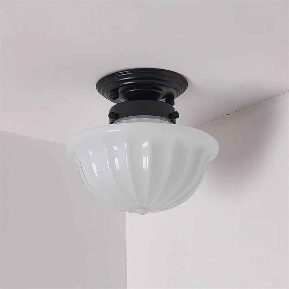 Evola Métal 23cm Noir LED 40W