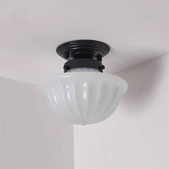 Evola Métal 23cm Noir LED 40W