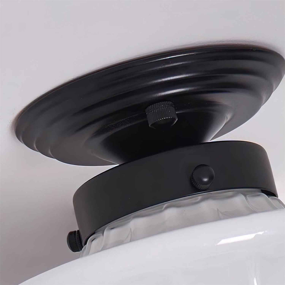 Evola Métal 23cm Noir LED 40W
