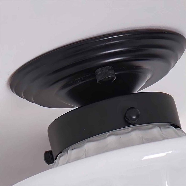 Evola Métal 23cm Noir LED 40W