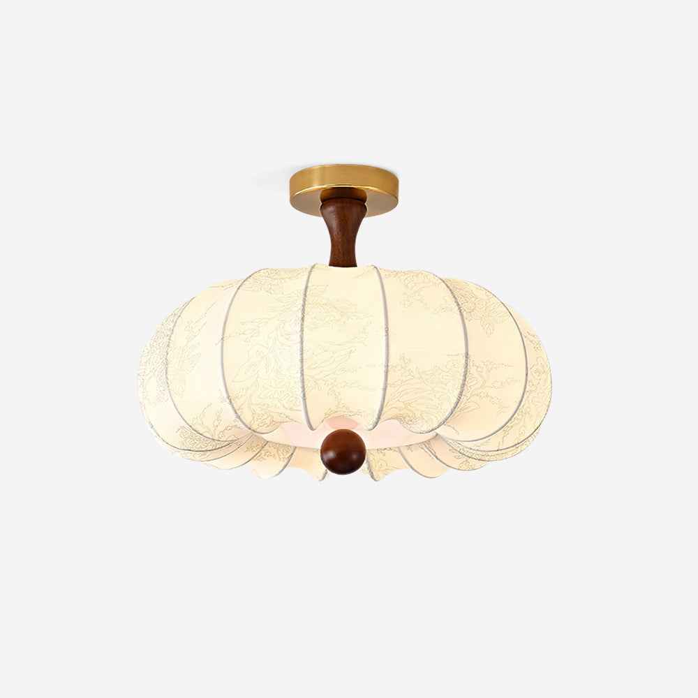 Lampe Métal en Noyer – Élégance Moderne