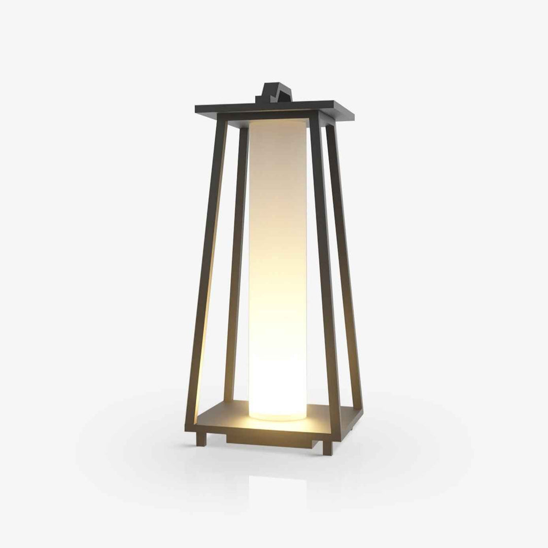 Ray Acier 30cm Noir LED