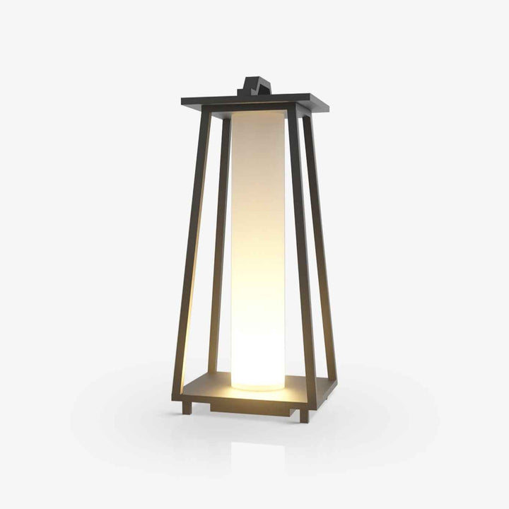 Ray Acier 30cm Noir LED
