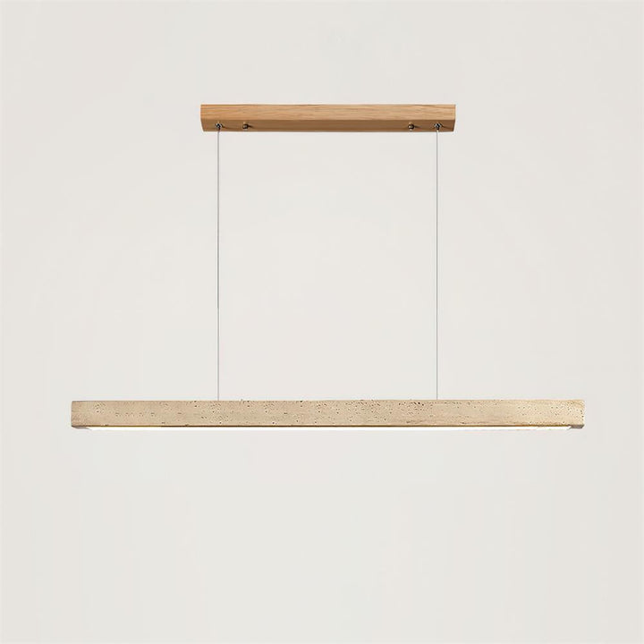 Delya Suspension Linéaire en Travertin - Neutralighting