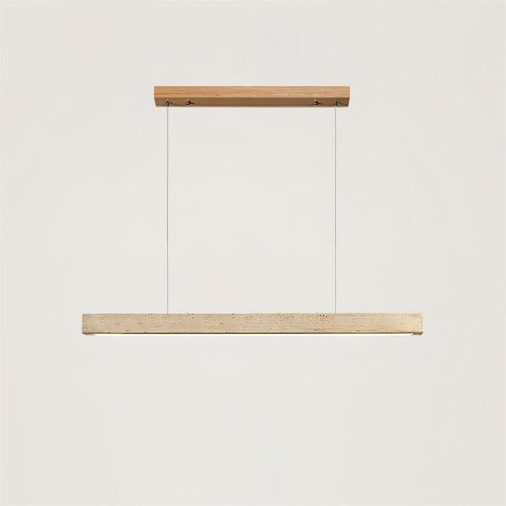 Delya Suspension Linéaire en Travertin - Neutralighting