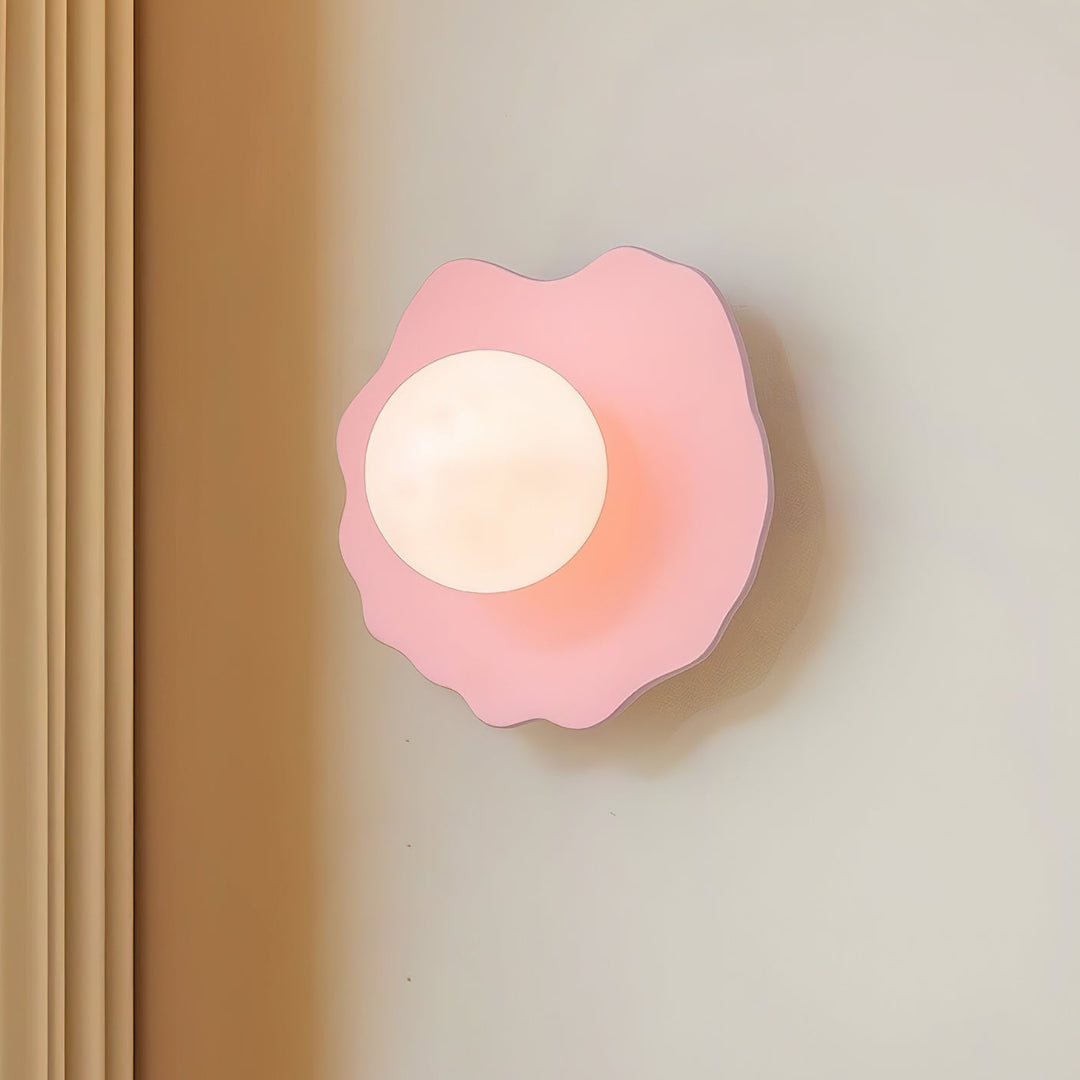 Virelli Applique Murale Disque en Résine Découpé avec Canopée - Neutralighting