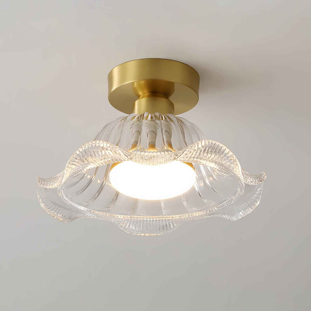 Lampe Rosa en Laiton – Élégance Moderne