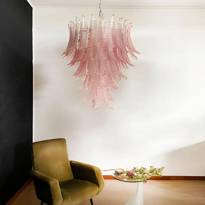 Aurora Chandelier en Verre Cascadant Romantique - Neutralighting