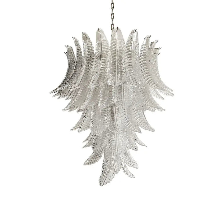 Aurora Lustre Transparent Verre Feuille Cascadant Élégant - Neutralighting