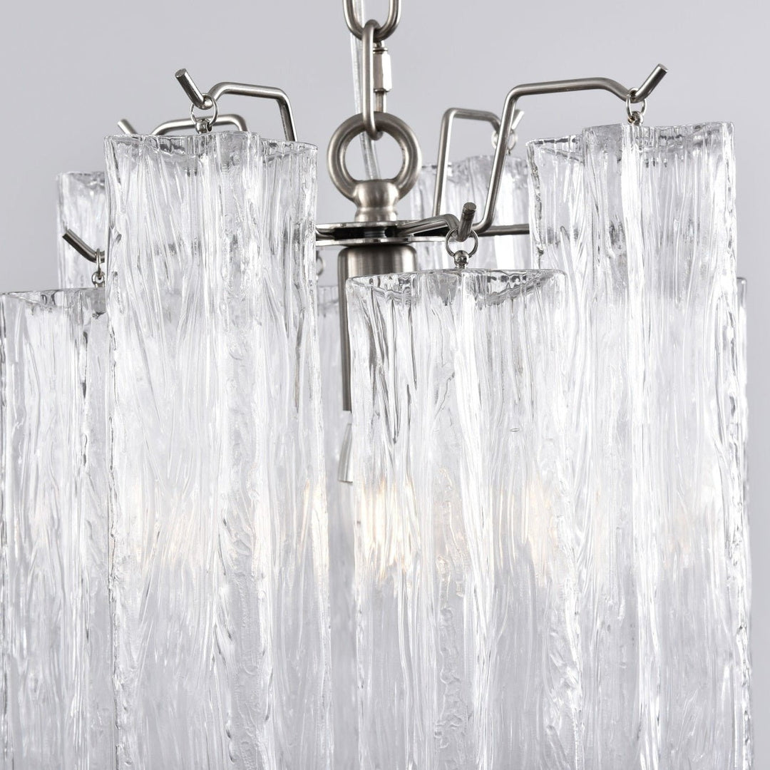 Aurora Lustre Rose Dégradé Murano Verre - Neutralighting