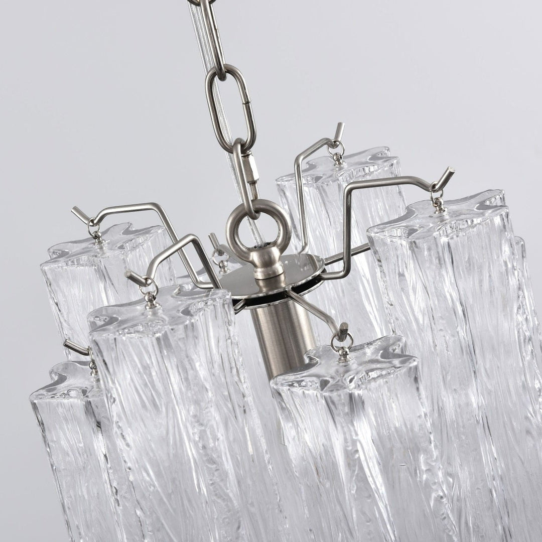 Aurora Lustre Rose Dégradé Murano Verre - Neutralighting