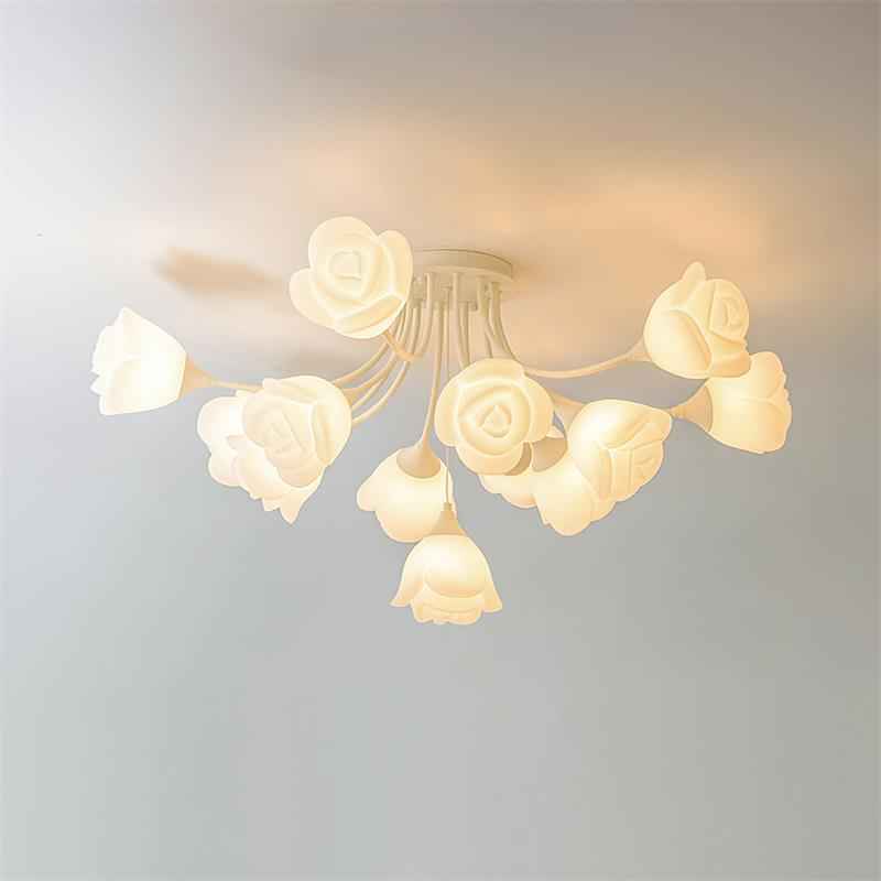 Lampe Rose en Métal – Design Contemporain