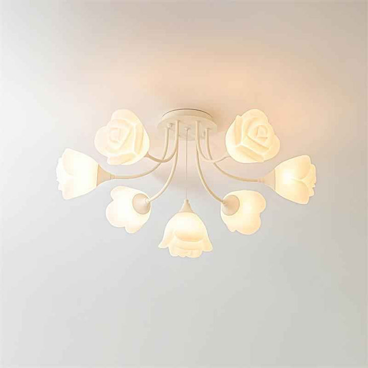 Lampe Rose en Métal – Élégance Moderne