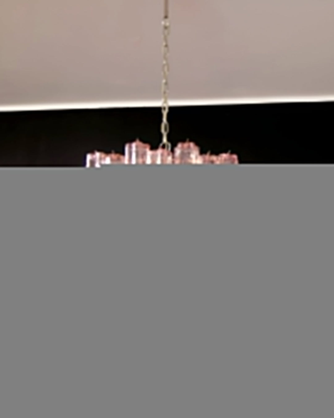 Aurora Lustre Rose Verre Tubes Superposé Moderne - Neutralighting