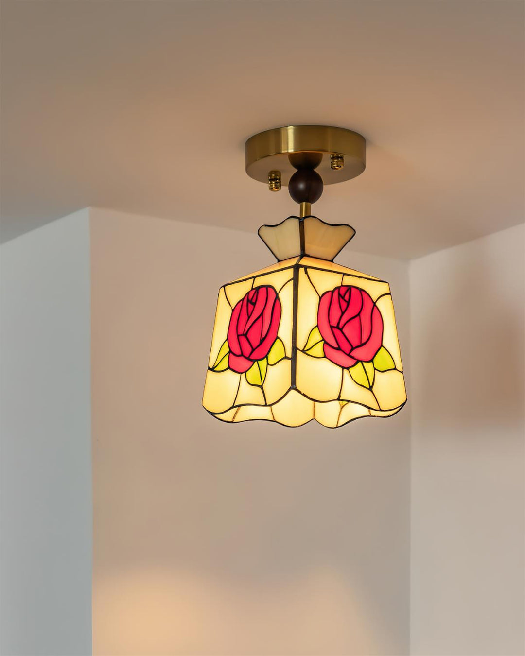 Joviel Lampe Plafonnier Tiffany Rose - Neutralighting