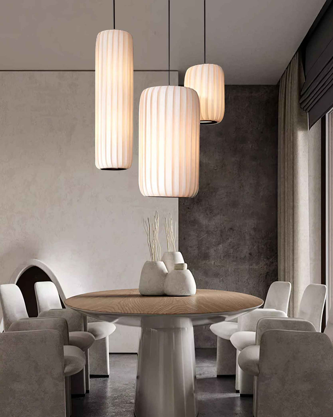 Rinwa Lampe Suspension Trois Styles - Neutralighting