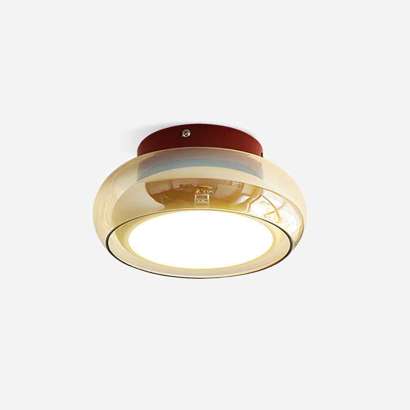 Plafonnier June Verre LED