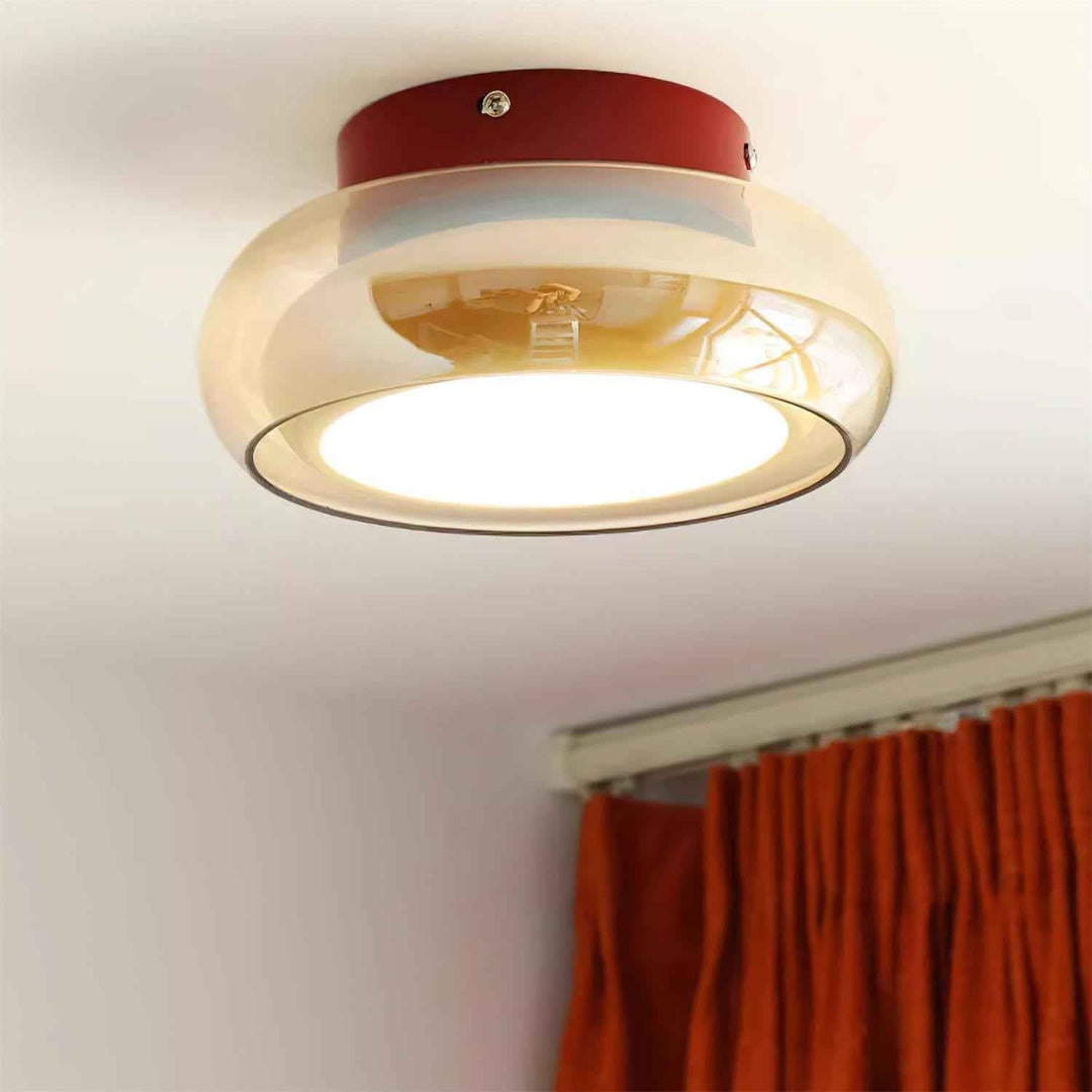 Plafonnier June Verre LED