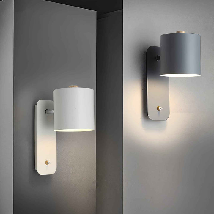 Quella Applique Murale Cylindrique Rotative - Neutralighting