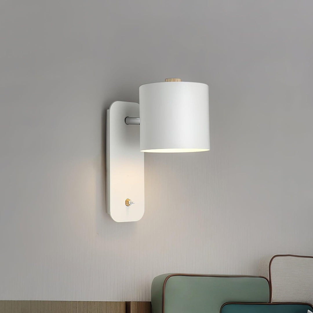 Quella Applique Murale Cylindrique Rotative - Neutralighting