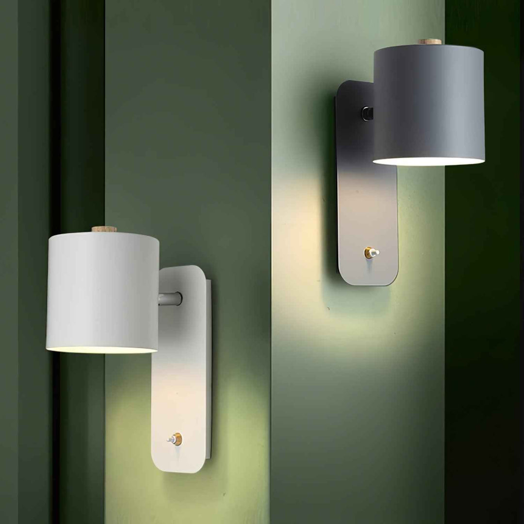 Quella Applique Murale Cylindrique Rotative - Neutralighting