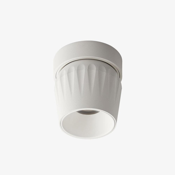 Solara Projecteur aluminium nervuré rotatif minimaliste - Neutralighting