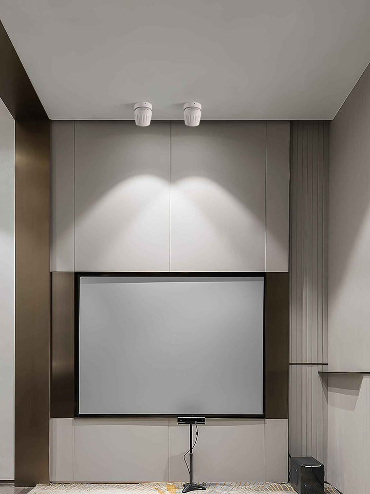 Solara Métal 10cm Blanc LED 12W