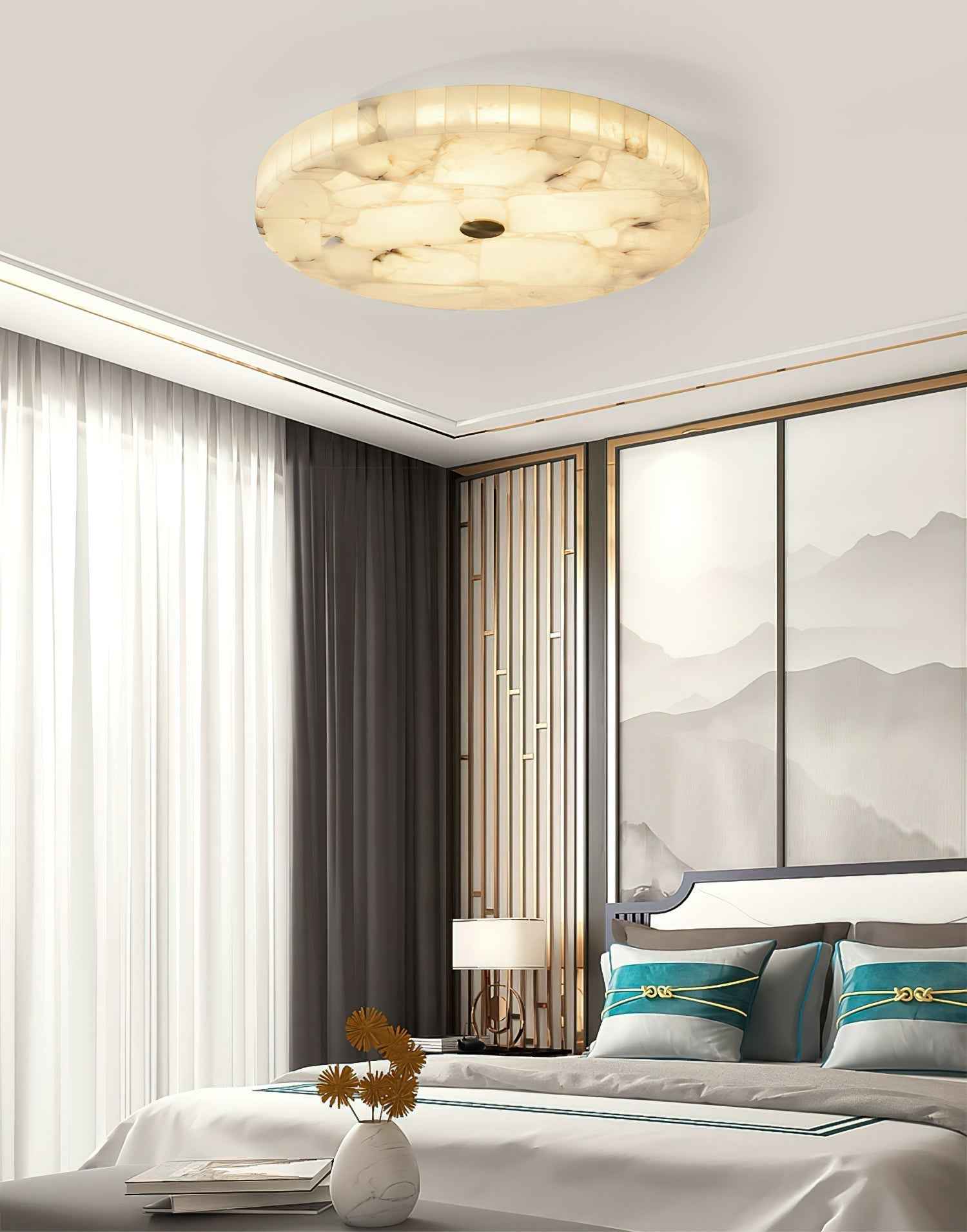 Lampe Vosilis en Laiton – Design Contemporain