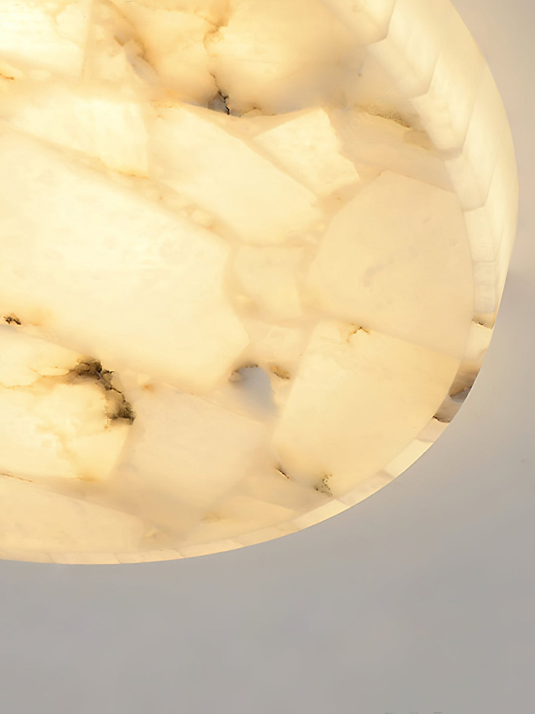 Vosilis Lampe de Plafond Ronde en Albâtre Moderne Minimaliste - Neutralighting