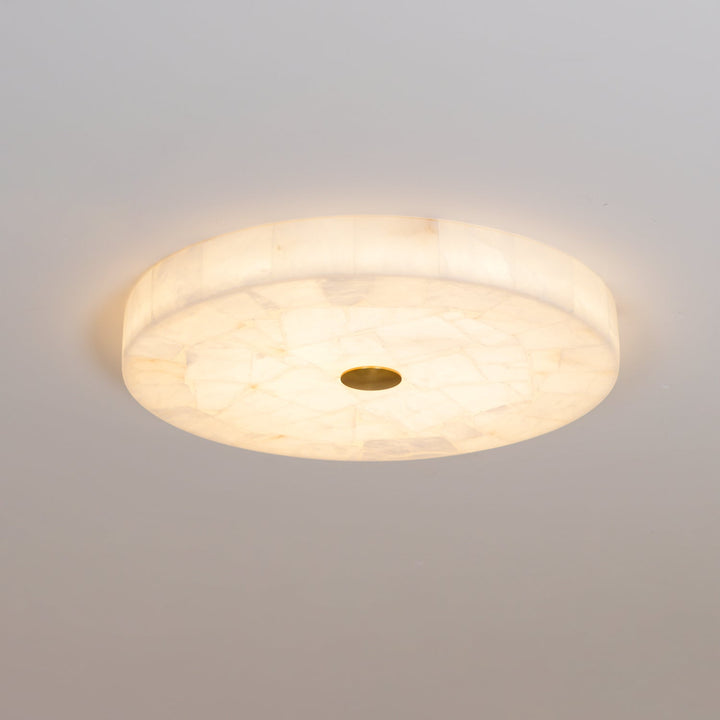 Vosilis Lampe de Plafond Ronde en Albâtre Moderne Minimaliste - Neutralighting