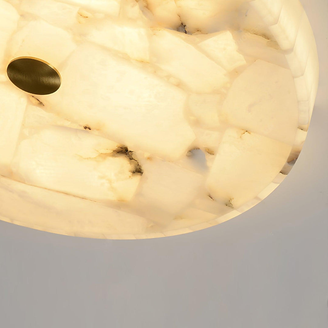 Delya Plafonnier Albâtre LED Rond - Neutralighting