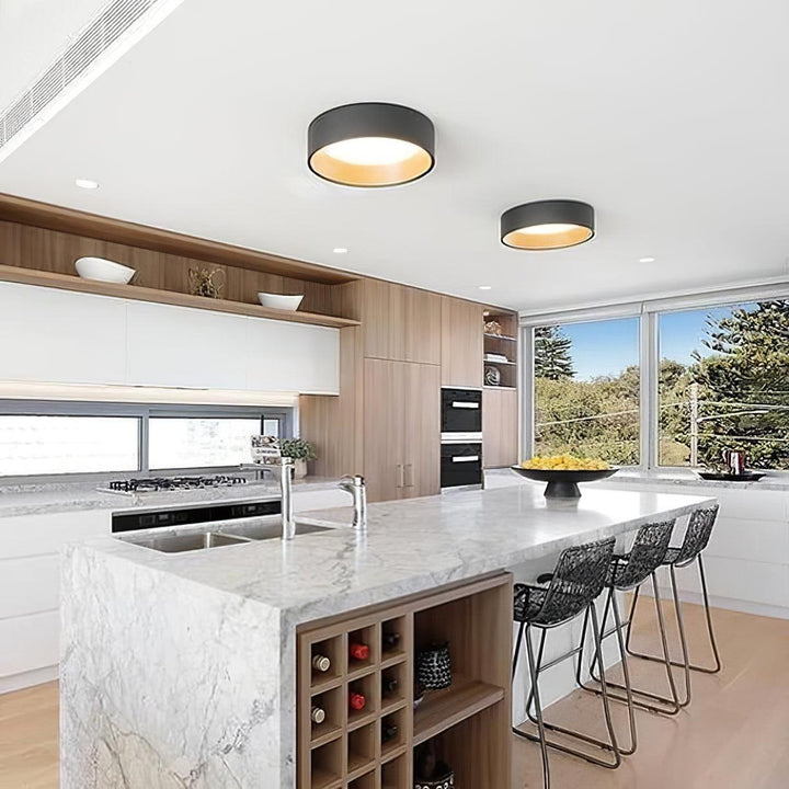 Elvenis Plafonnier Rond Moderne Minimaliste - Neutralighting