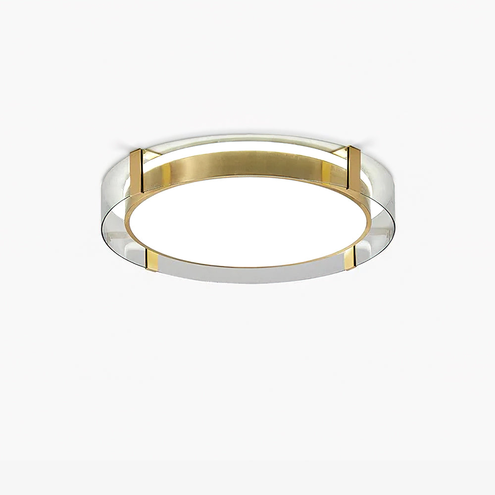 Erliris Plafonnier Rond Métal Moderne - Neutralighting
